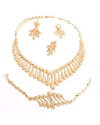 Gold Plated Necklace Set