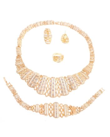 Gold Plated Necklace Set
