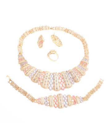 Gold Plated Necklace Set