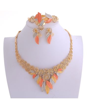 Gold Plated Necklace Set