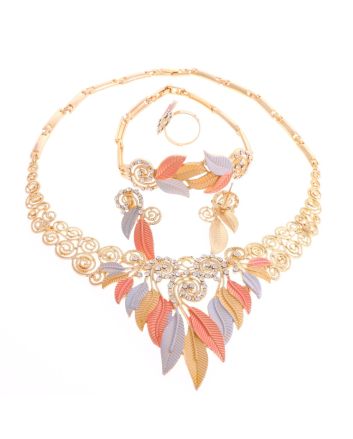 Gold Plated Necklace Set