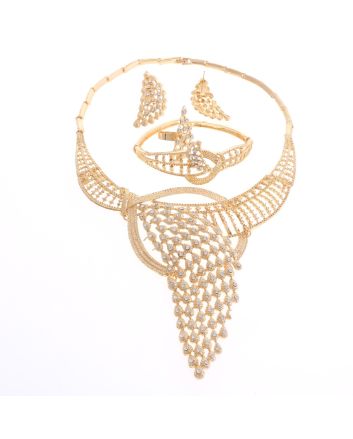Gold Plated Necklace Set