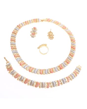 Gold Plated Necklace Set