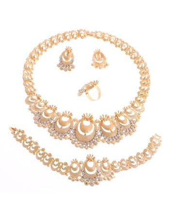 Gold Plated Necklace Set