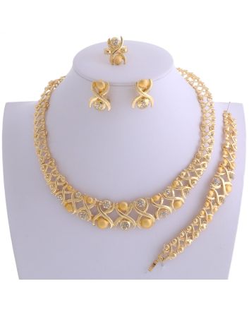 Gold Plated Necklace Set