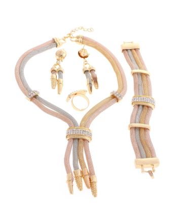 Gold Plated Necklace Set