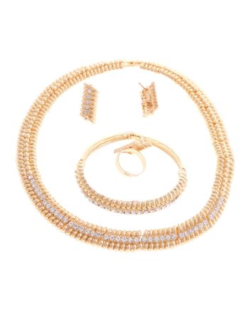 Gold Plated Necklace Set