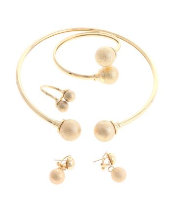 Gold Plated Necklace Set