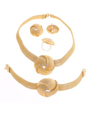 Gold Plated Necklace Set