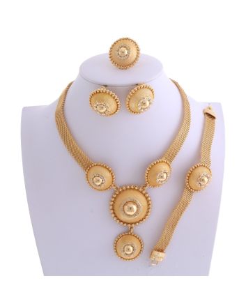 Gold Plated Necklace Set