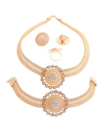 Gold Plated Necklace Set