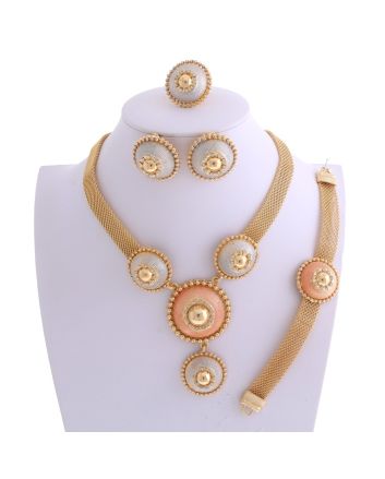 Gold Plated Necklace Set