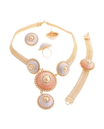 Gold Plated Necklace Set