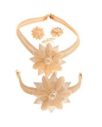 Gold Plated Necklace Set