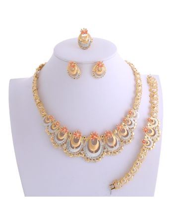 Gold Plated Necklace Set