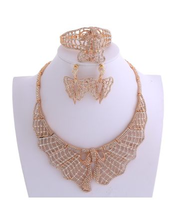Gold Plated Necklace Set