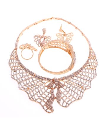 Gold Plated Necklace Set