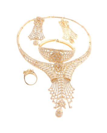 Gold Plated Necklace Set