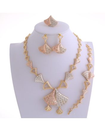 Gold Plated Necklace Set