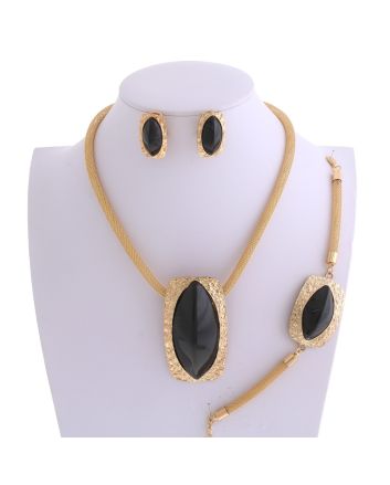 Gold Plated Necklace Set