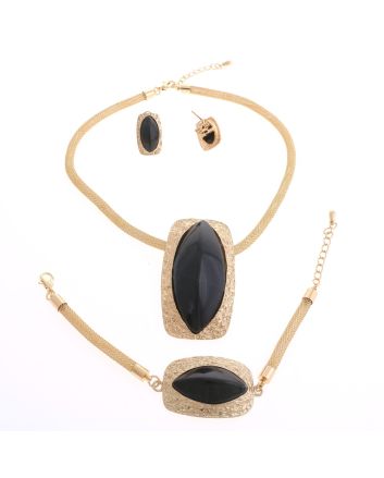 Gold Plated Necklace Set