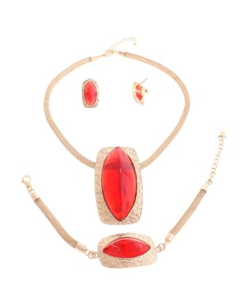 Gold Plated Necklace Set