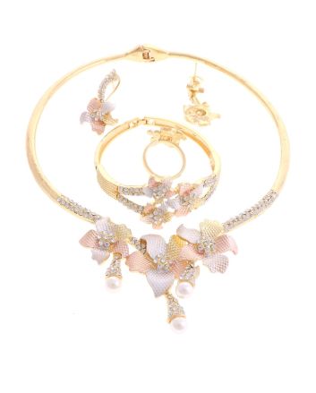 Gold Plated Necklace Set