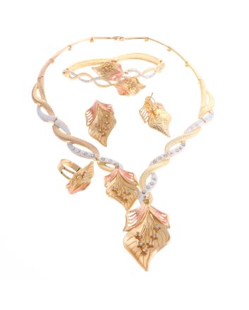 Gold Plated Necklace Set
