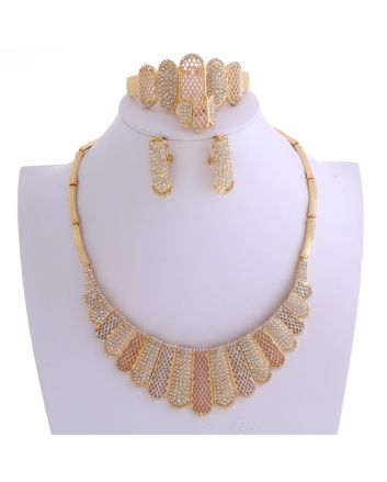 Gold Plated Necklace Set