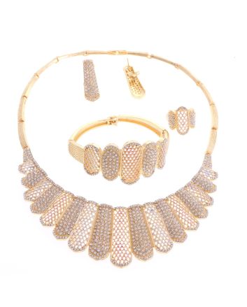 Gold Plated Necklace Set