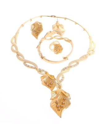 Gold Plated Necklace Set