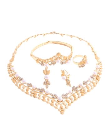 Gold Plated Necklace Set