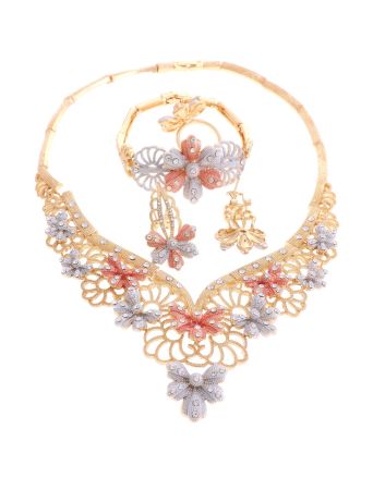Gold Plated Necklace Set