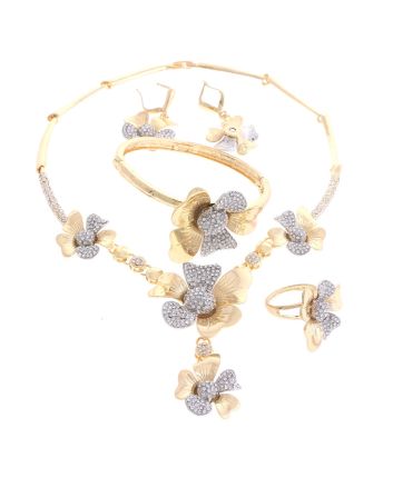 Gold Plated Necklace Set