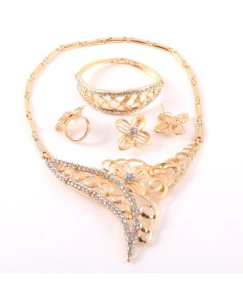 Gold Plated Necklace Set