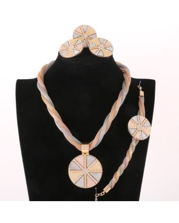 Gold Plated Necklace Set