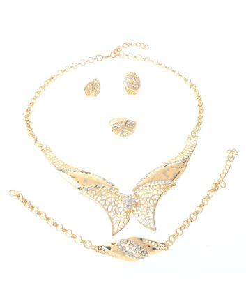 Gold Plated Necklace Set