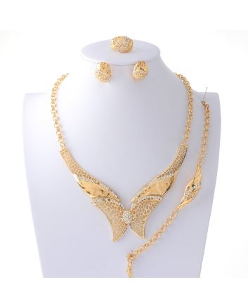 Gold Plated Necklace Set