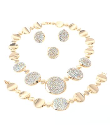 Gold Plated Necklace Set