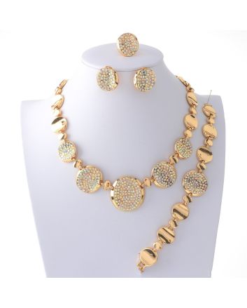 Gold Plated Necklace Set