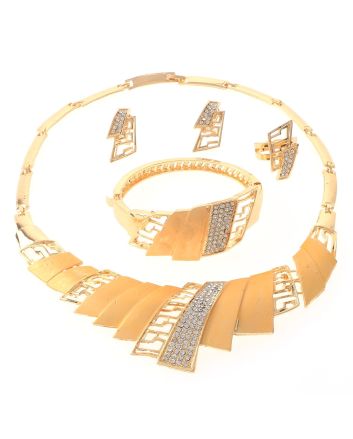 Gold Plated Necklace Set