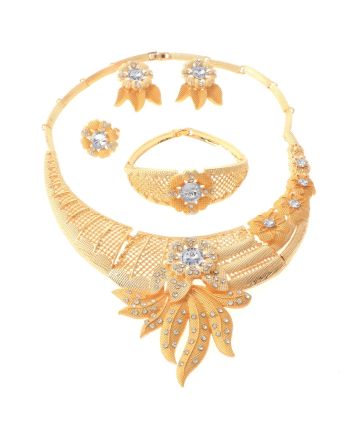 Gold Plated Necklace Set