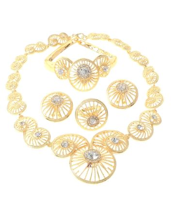 Gold Plated Necklace Set