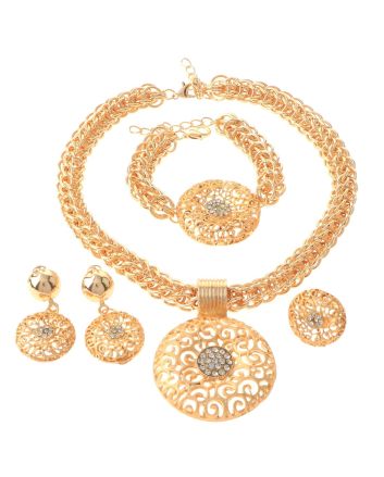 Gold Plated Necklace Set