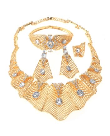 Gold Plated Necklace Set