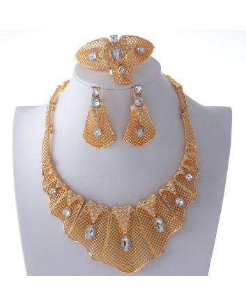 Gold Plated Necklace Set