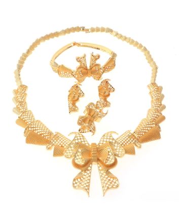 Gold Plated Necklace Set