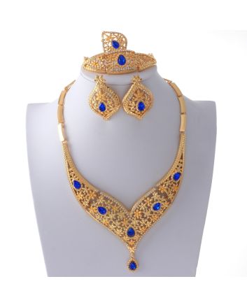 Gold Plated Necklace Set