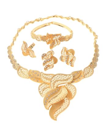 Gold Plated Necklace Set