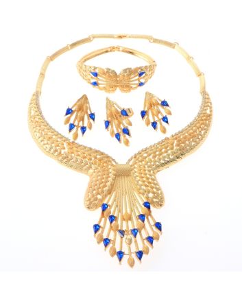 Gold Plated Necklace Set